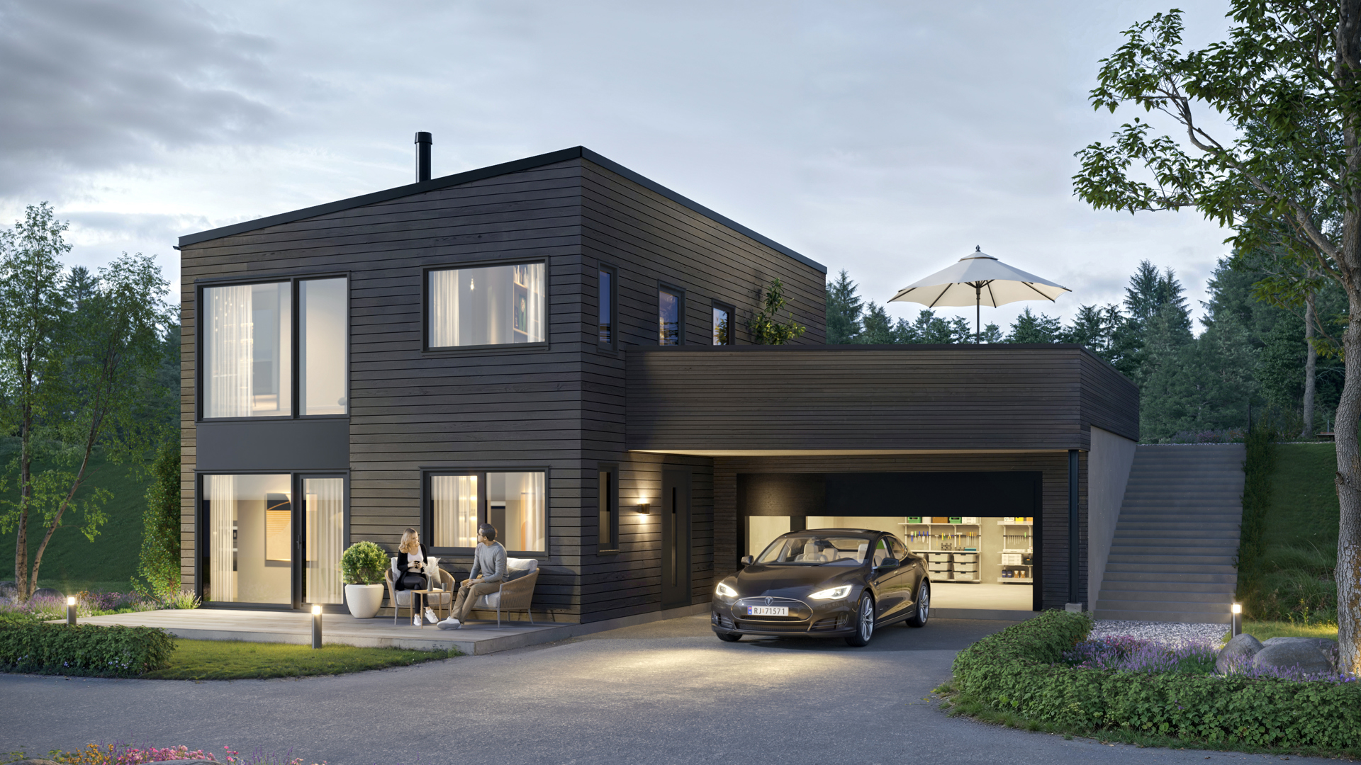 Boligene på Støle Terrasse